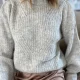Pull Gris perle